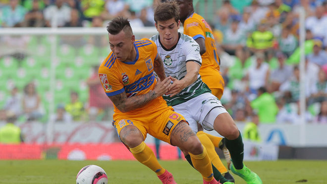 Tigres recibe a Santos en el Volcán