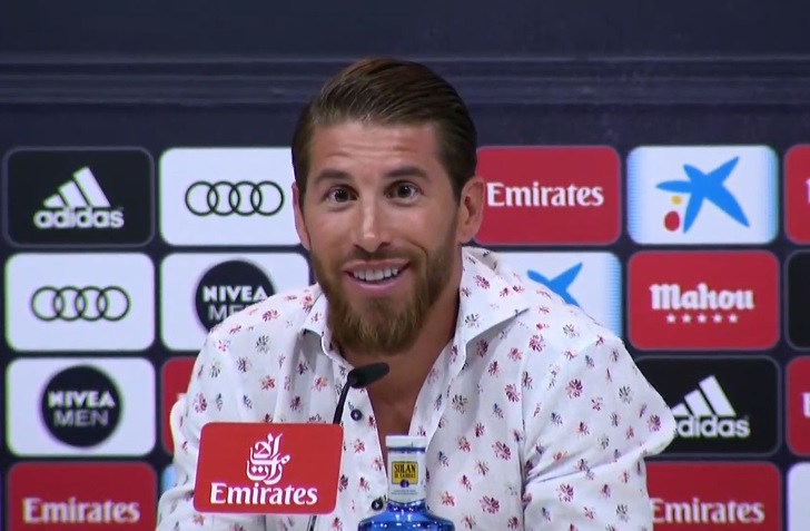 Sergio Ramos anuncia su permanencia en el Madrid