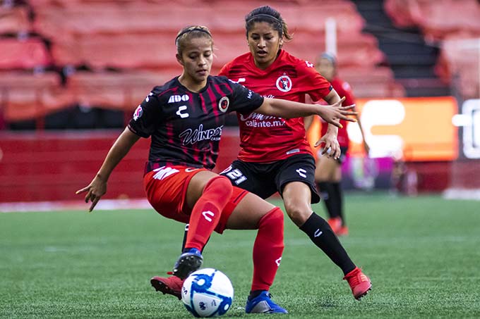 Merecido empate con golazo de la Tiburonas Rojas frente a Xolas de Tijuana