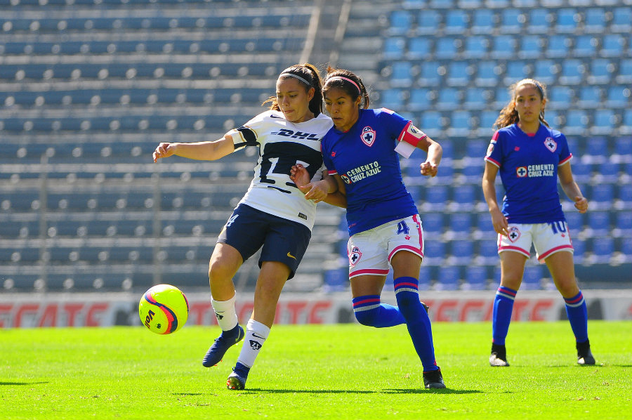 En el inicio de la jornada 2 de la Liga femenil Pumas visita a Cruz Azul