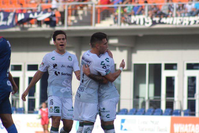 Santos empata con Rayados en pretemporada