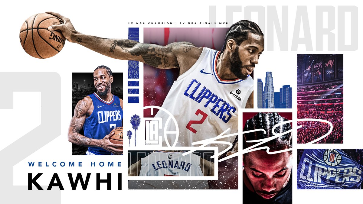 Oficial: Clippers firma a Kawhi Leonard y Paul George