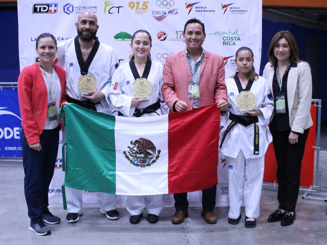 México se queda con dos plazas en Parataekwondo