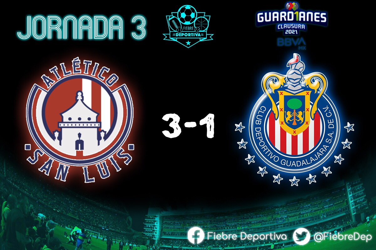 San Luis exhibe a Chivas en el Alfonso Lastras