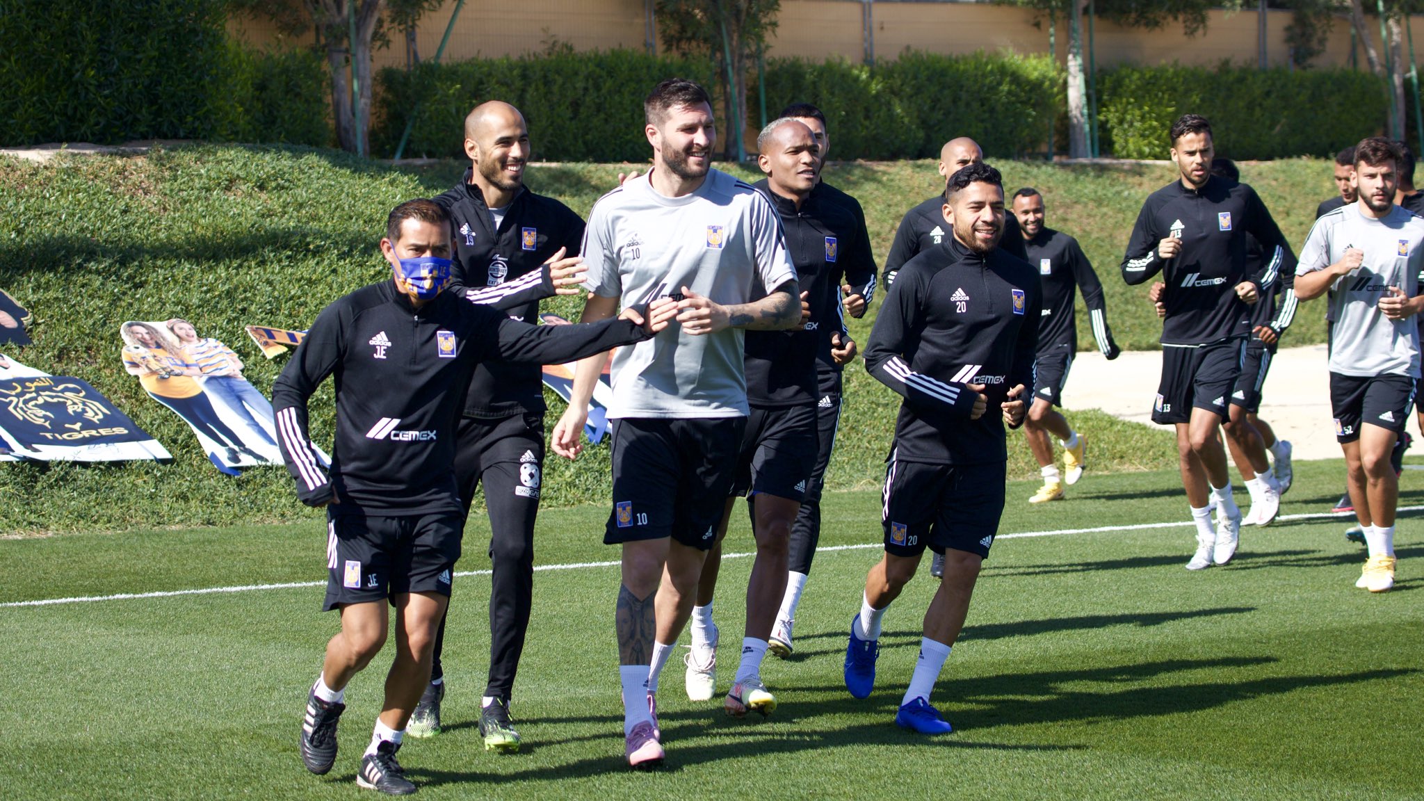 Tigres a horas de debutar en el Mundial de Clubes