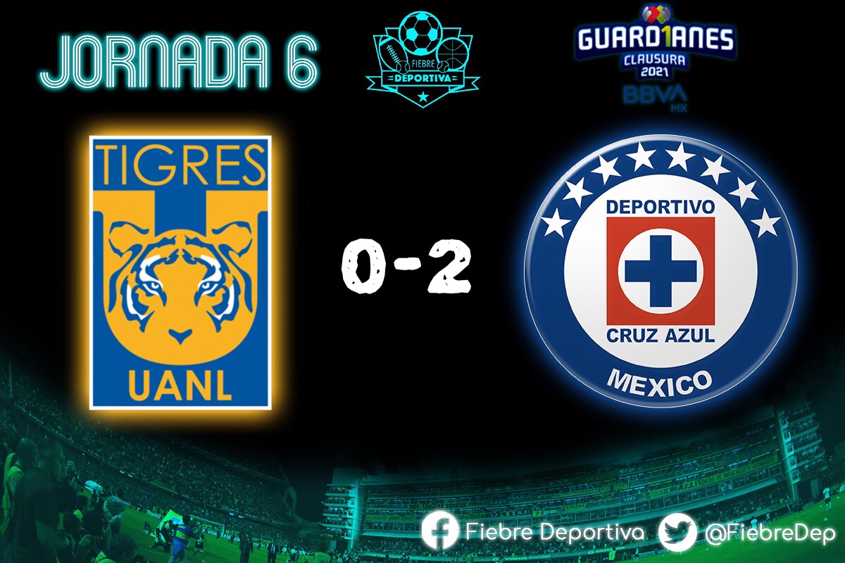 Cruz Azul vence a Tigres a domicilio
