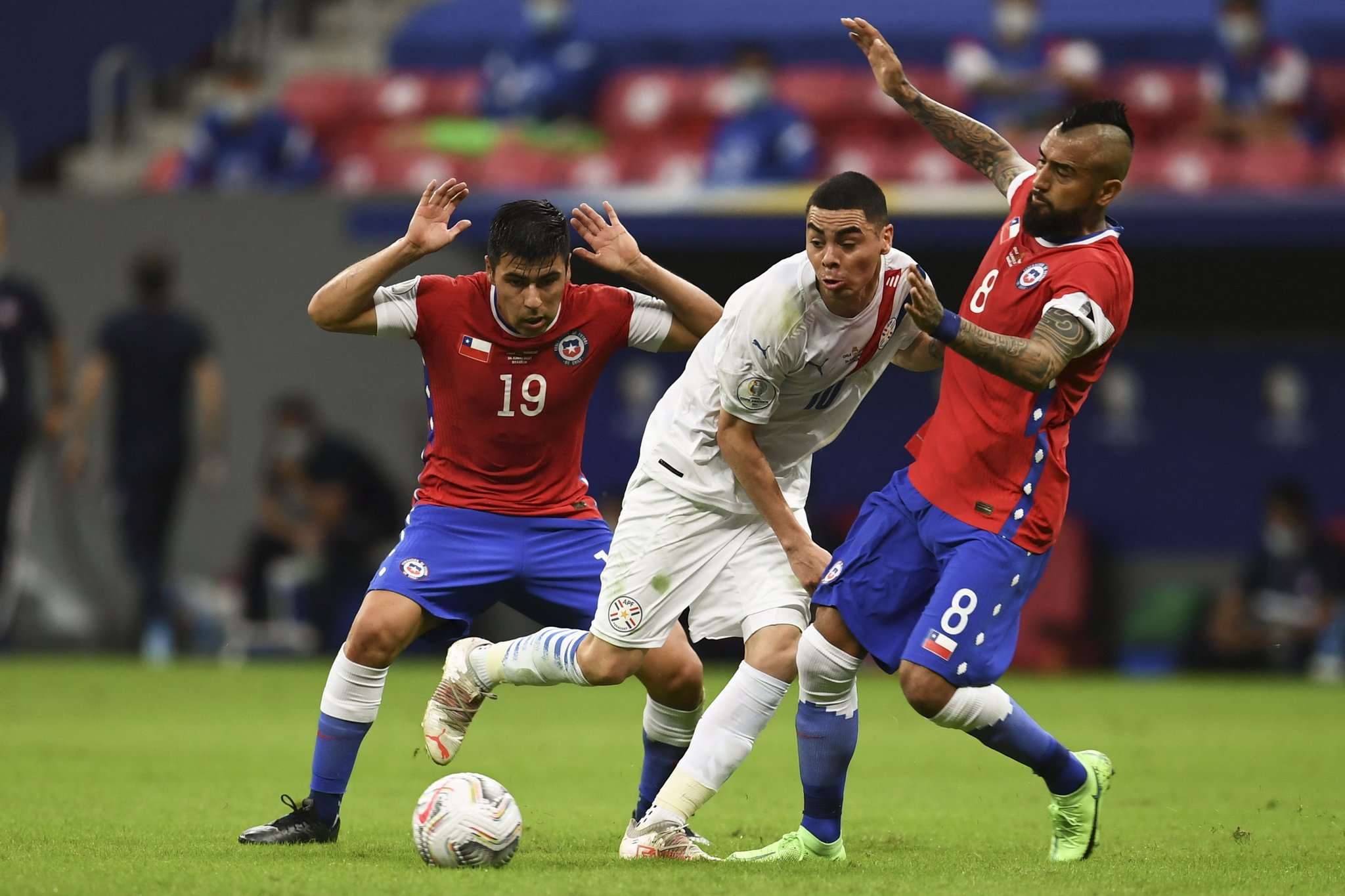 Paraguay fue más efectivo y le pega a Chile